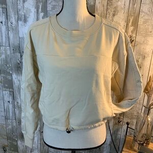 Backcountry’s crop sweatshirt. Size S